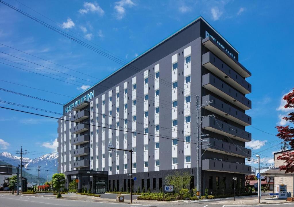 Hotel Route-Inn Shinano Omachi Ekimae المظهر الخارجي الصورة