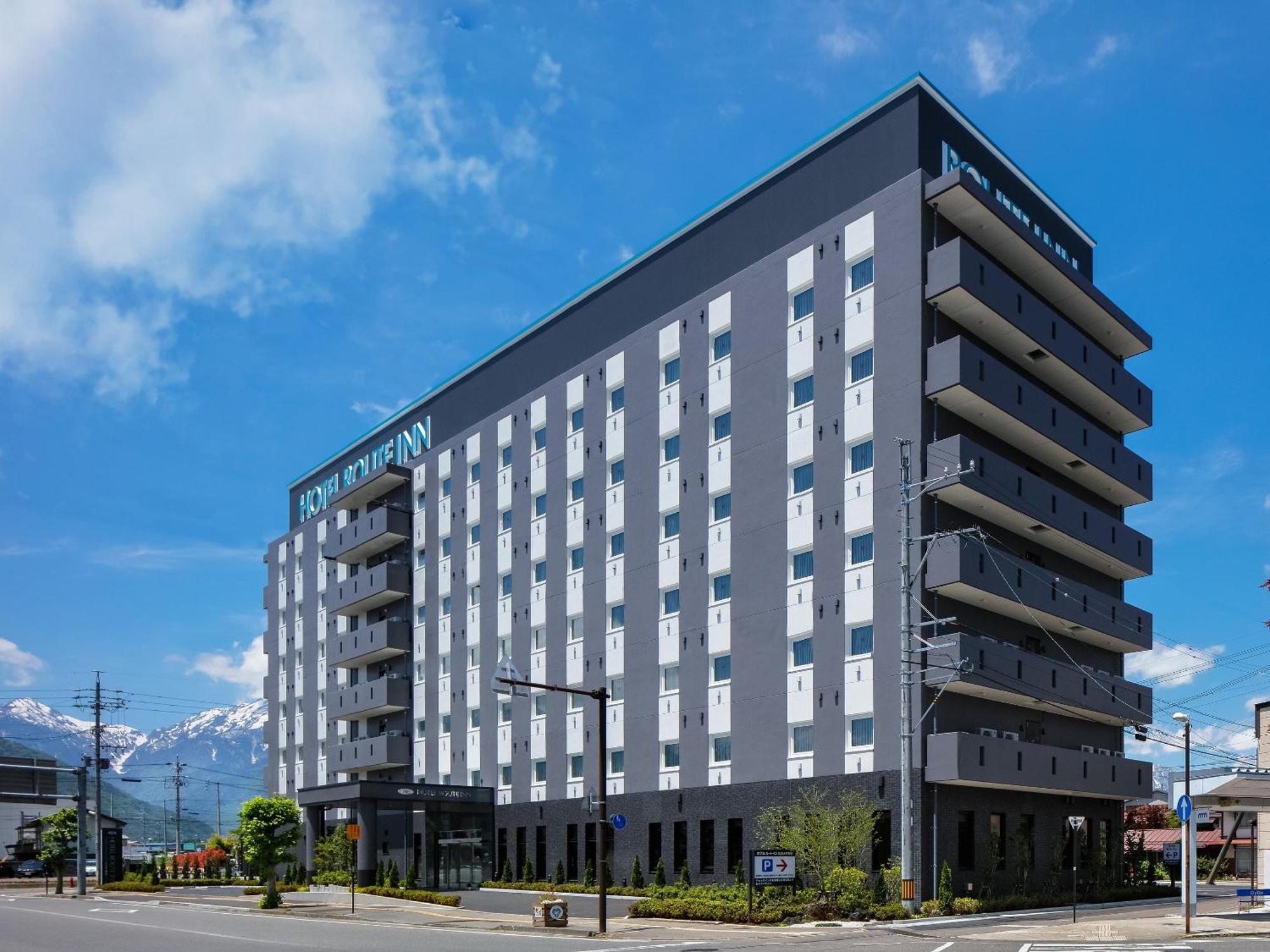 Hotel Route-Inn Shinano Omachi Ekimae المظهر الخارجي الصورة